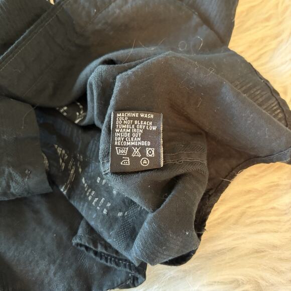 Vintage Eighty Eight Button Long Sleeve Shirt Griffin Grunge Goth Y2K Mens XL - Picture 5 of 9